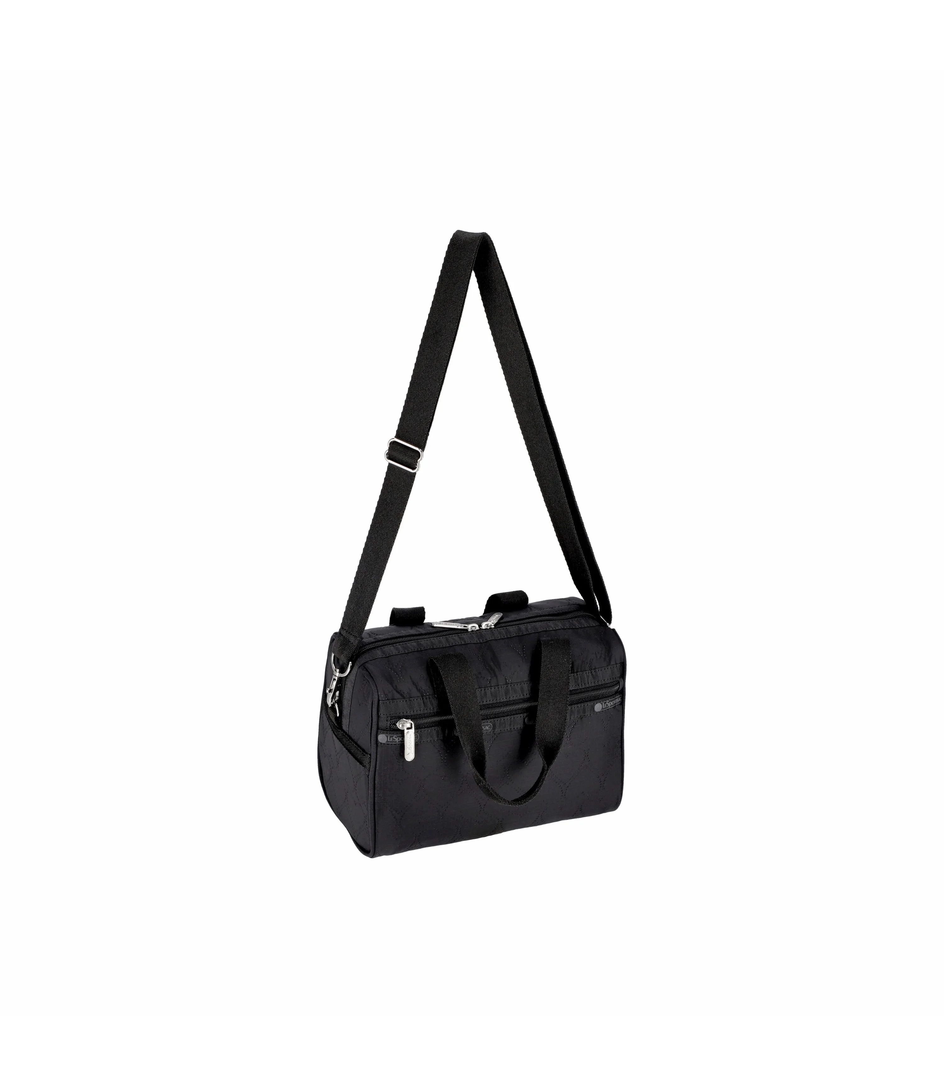 Everyday Small Satchel<br>Black Heart Deboss