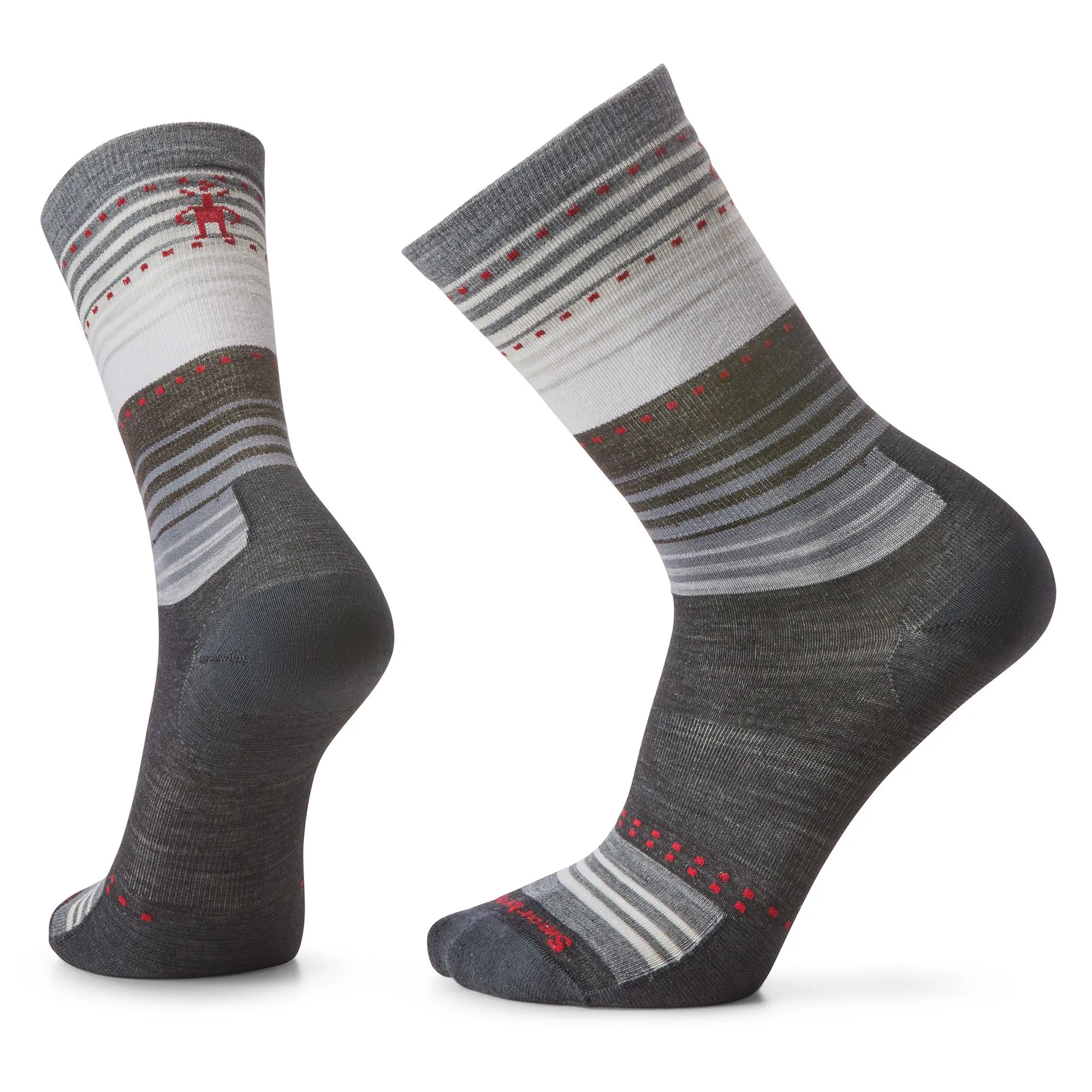 Everyday Stitch Stripe Crew Socks - SW001999
