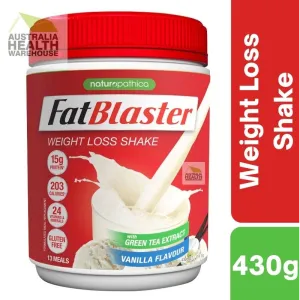 [EXP: 11/2025] Naturopathica FatBlaster Weight Loss Vanilla Ice Cream Shake 430g