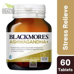 [Expiry: 10/2025] Blackmores Ashwagandha  60 Tablets