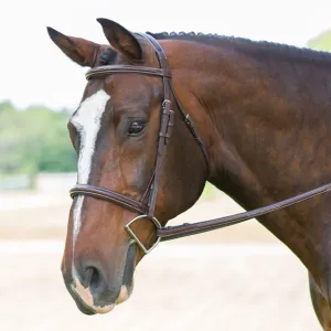 Exselle Single-Crown Hunter Bridle Fancy Stitched
