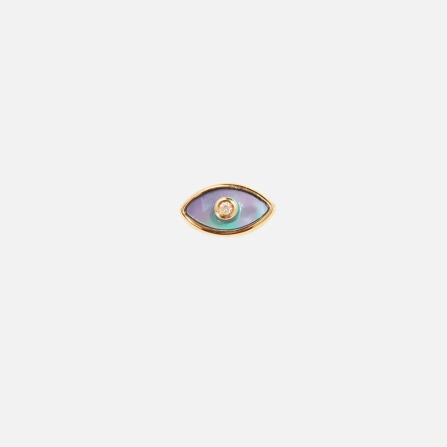 Eye Diamond Stud, Shell