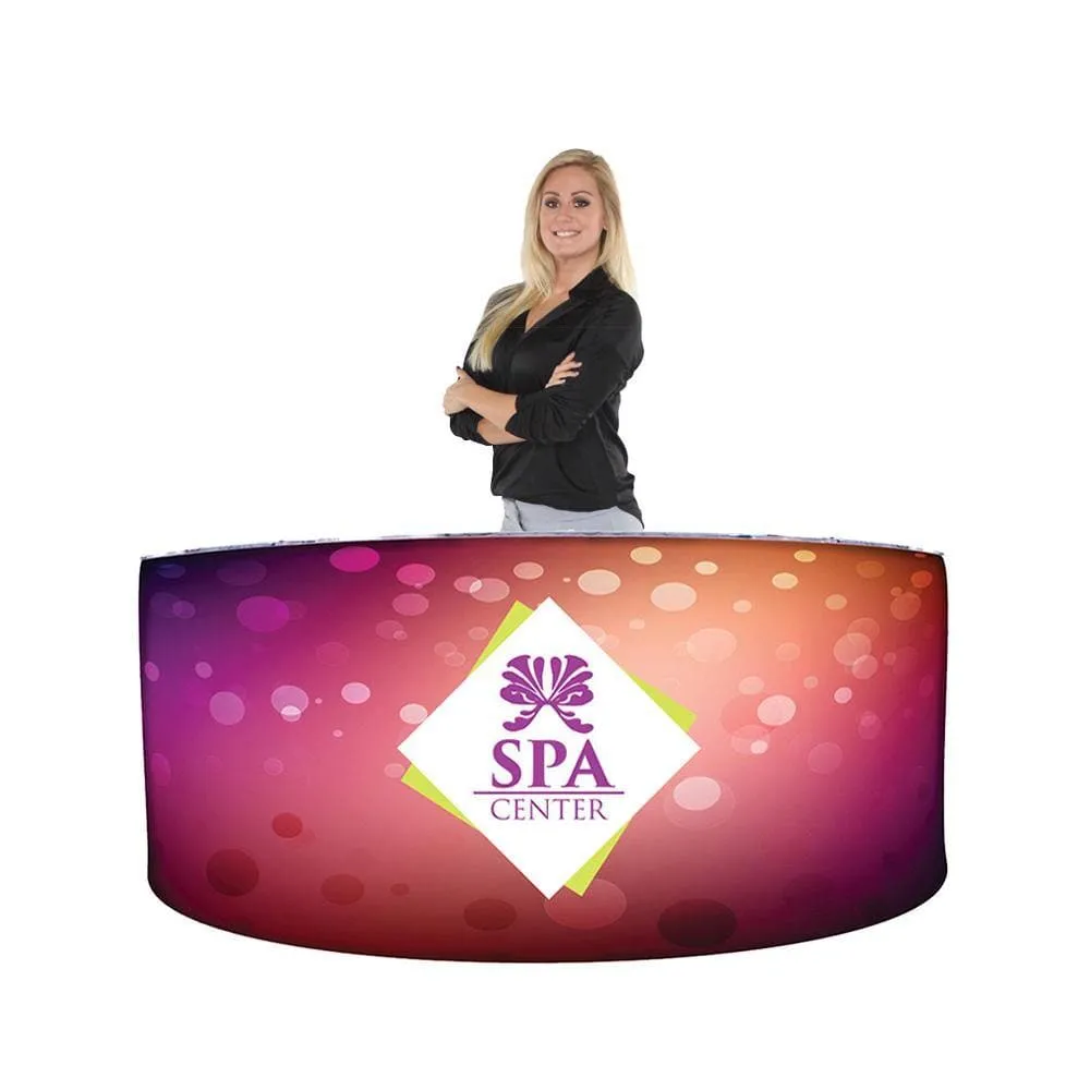 EZ Fabric Curved Counter