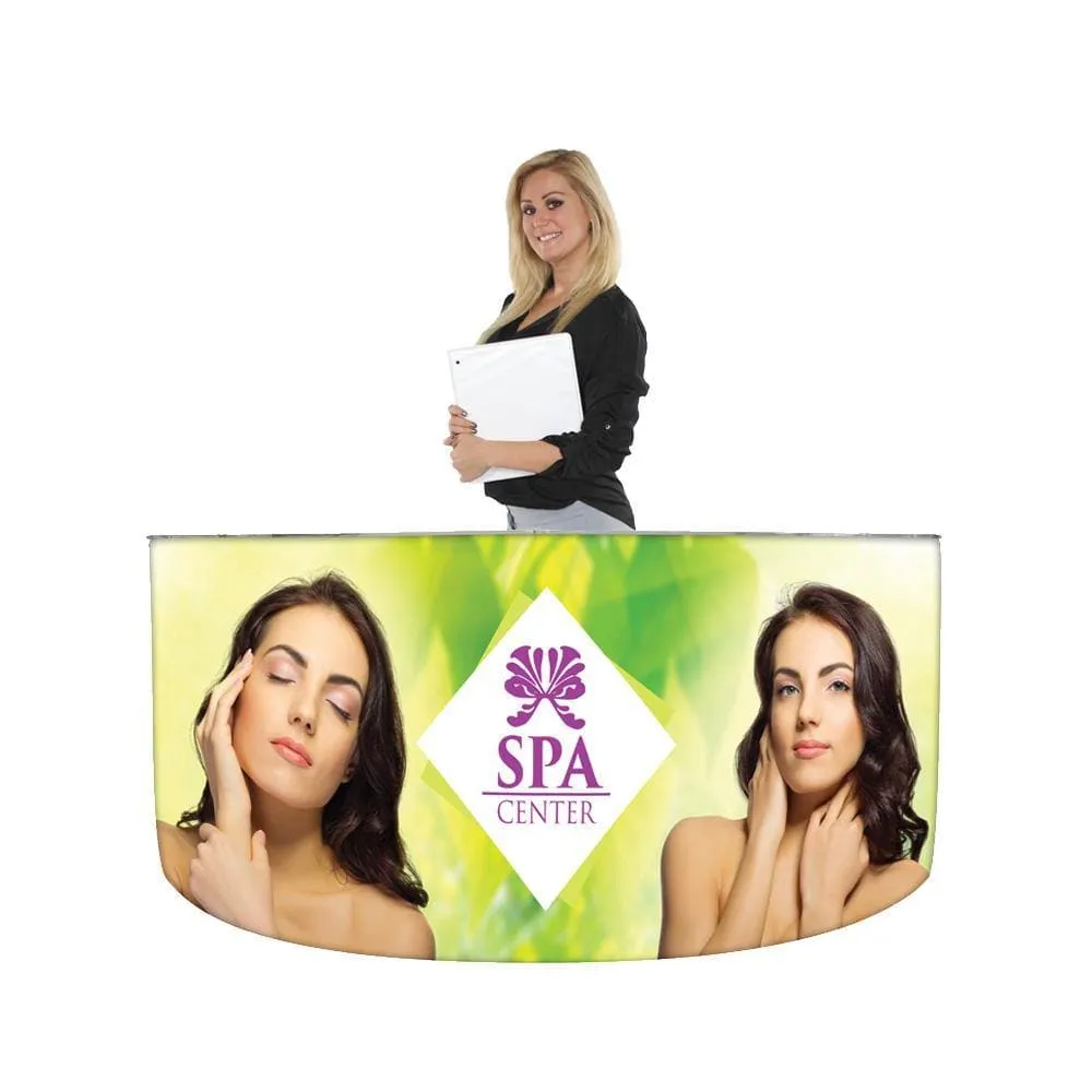 EZ Fabric Curved Counter