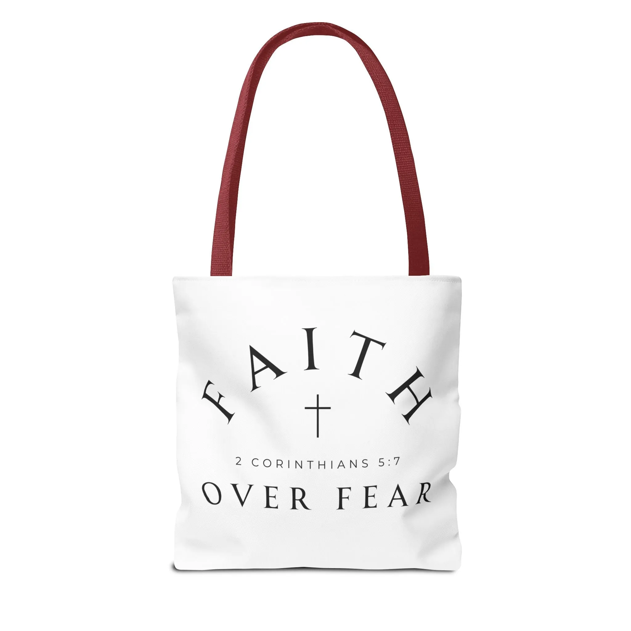Faith Over Fear | Custom Tote Bag