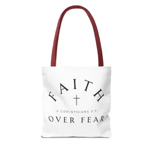 Faith Over Fear | Custom Tote Bag