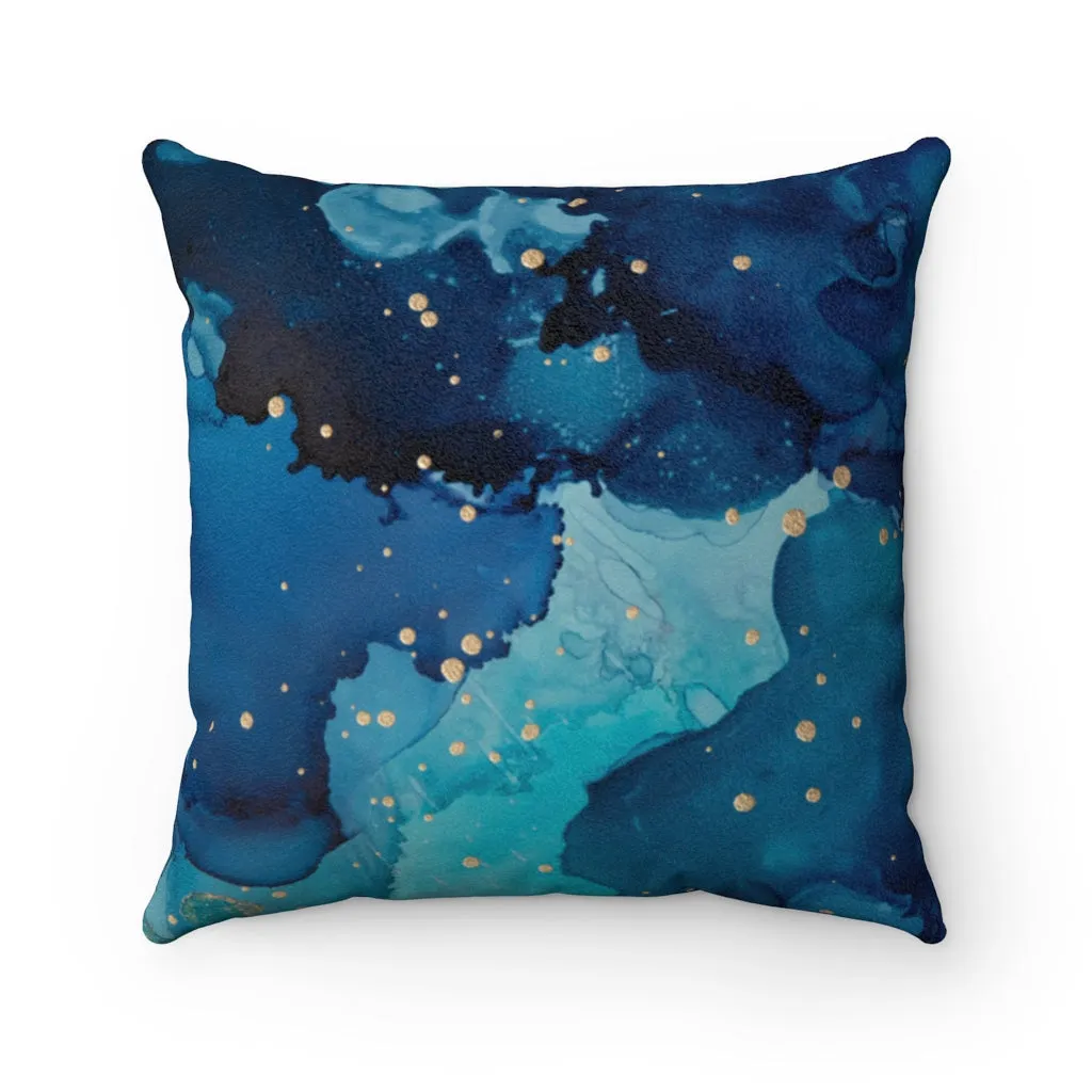 Faux Suede Square Pillow - Clara