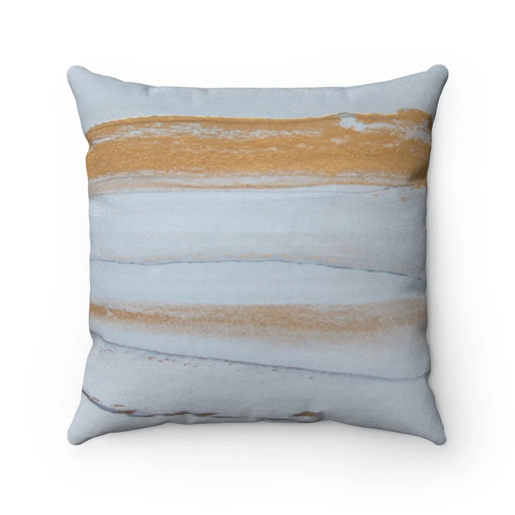 Faux Suede Square Pillow - Sloan
