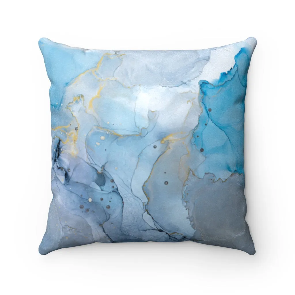 Faux Suede Square Pillow - Wendy