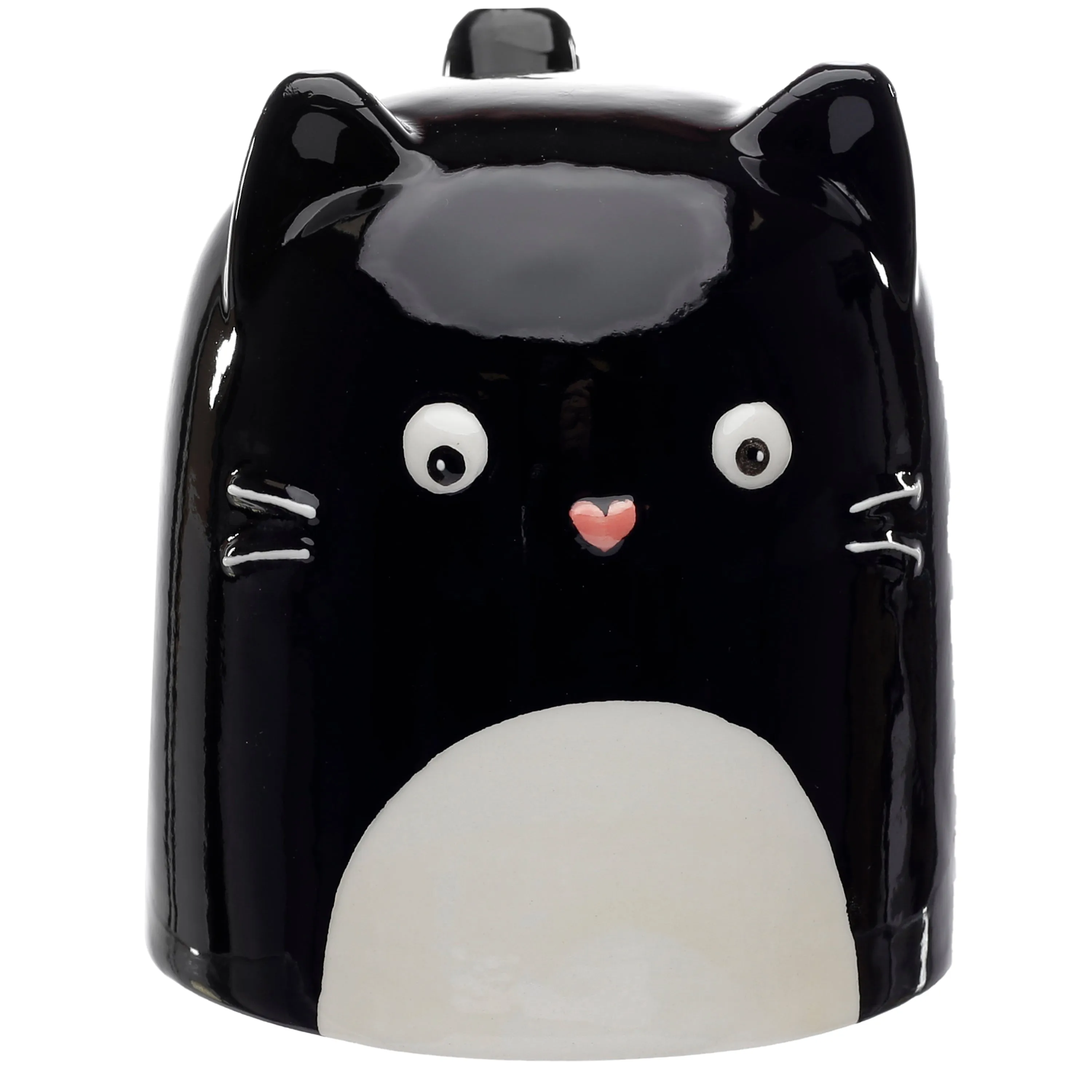 Feline Fine Cat Upside Down Ceramic Shaped Mug