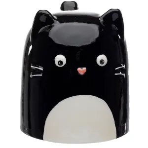 Feline Fine Cat Upside Down Ceramic Shaped Mug