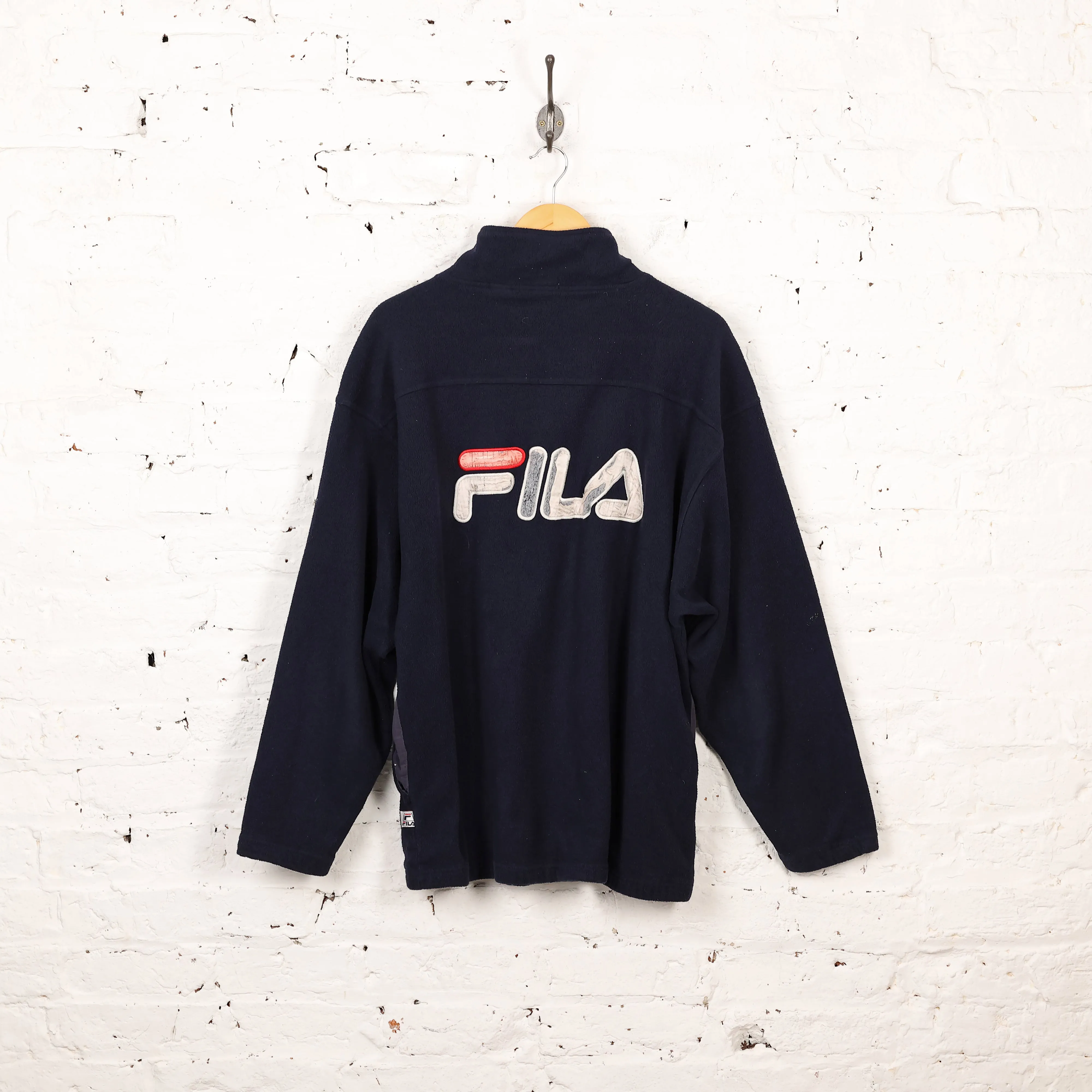 Fila 1/4 Zip Fleece - Blue - L