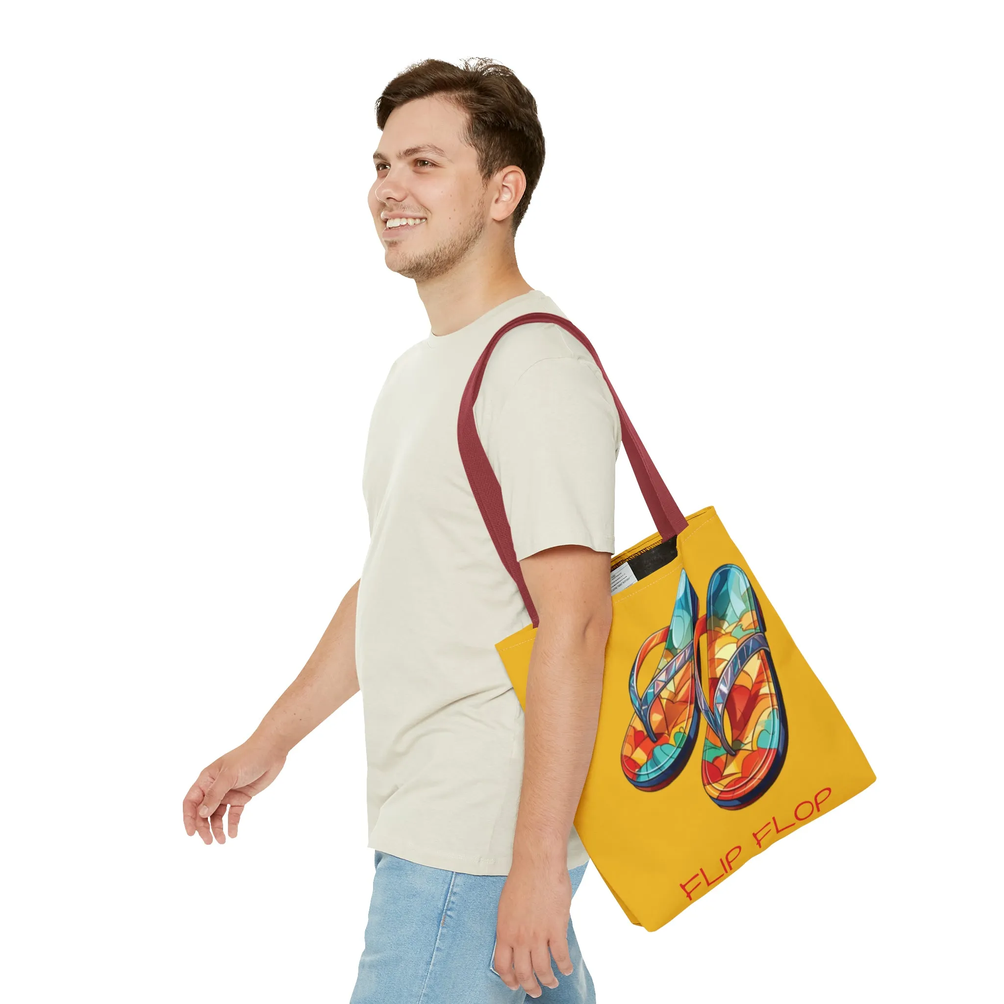 Flip Flop Tote Bag - Colorful & Cute