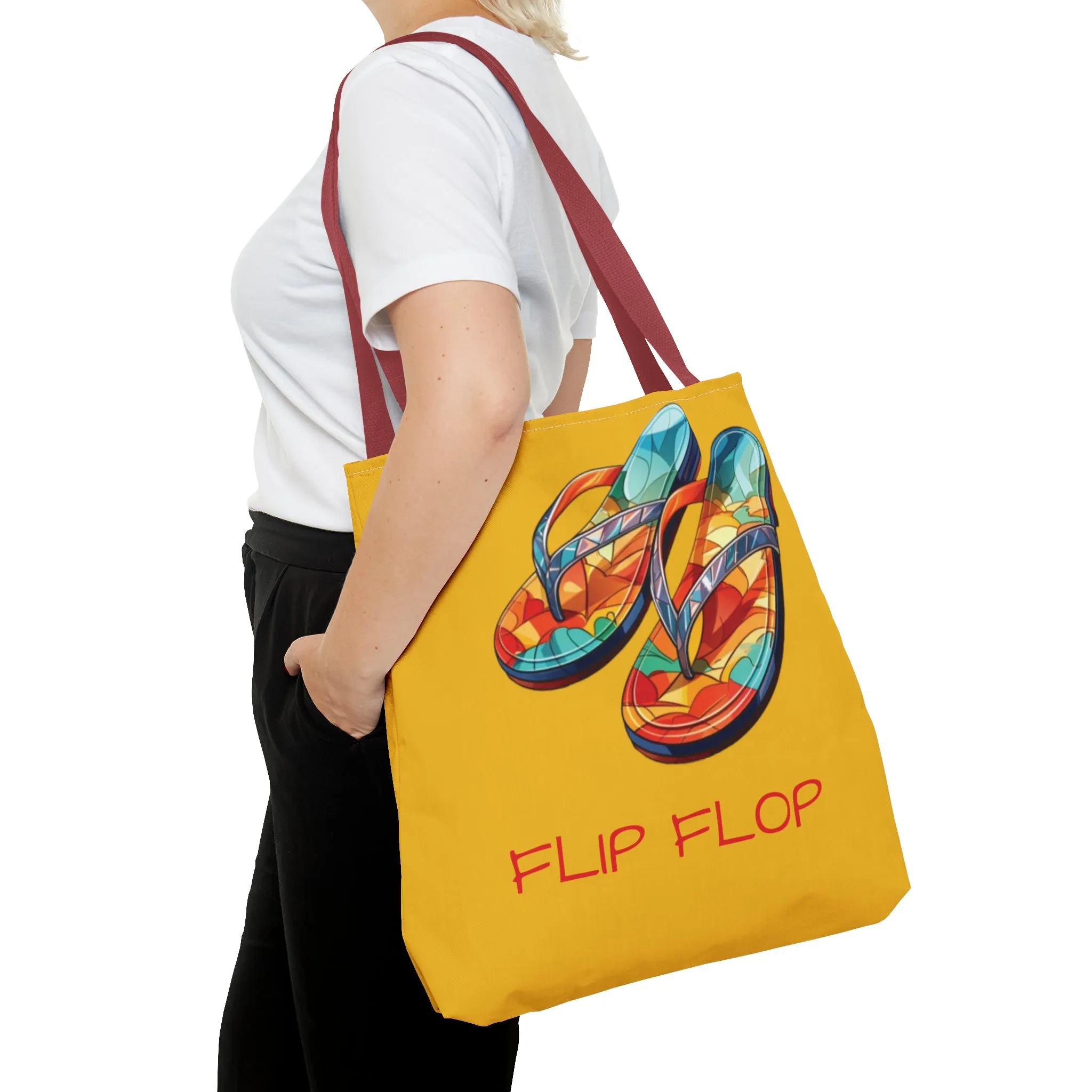 Flip Flop Tote Bag - Colorful & Cute