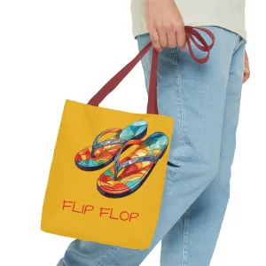 Flip Flop Tote Bag - Colorful & Cute