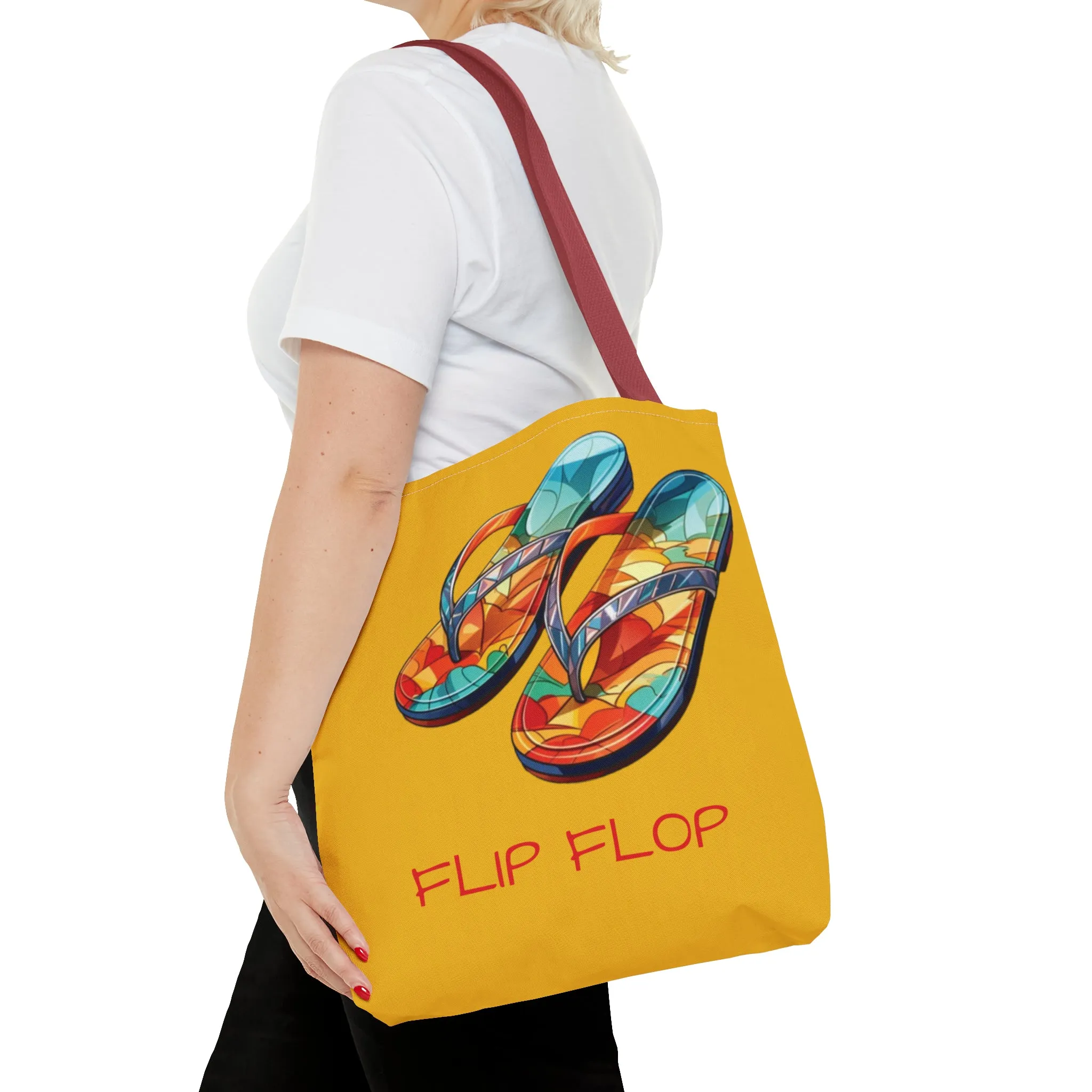 Flip Flop Tote Bag - Colorful & Cute