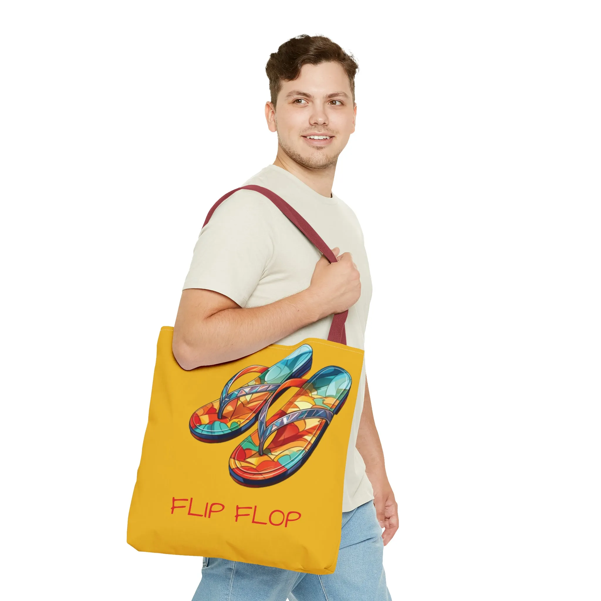 Flip Flop Tote Bag - Colorful & Cute
