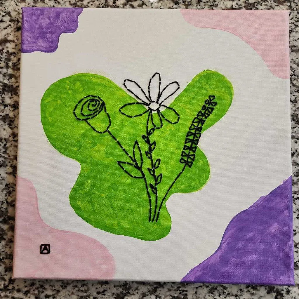 Flower painting