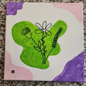 Flower painting