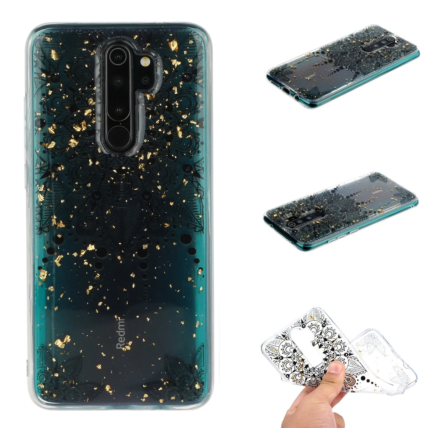 For Redmi Note 8 / Redmi Note 8 Pro Cellphone Cover Beautiful Painted Pattern Comfortable Wear TPU Phone Shell 5