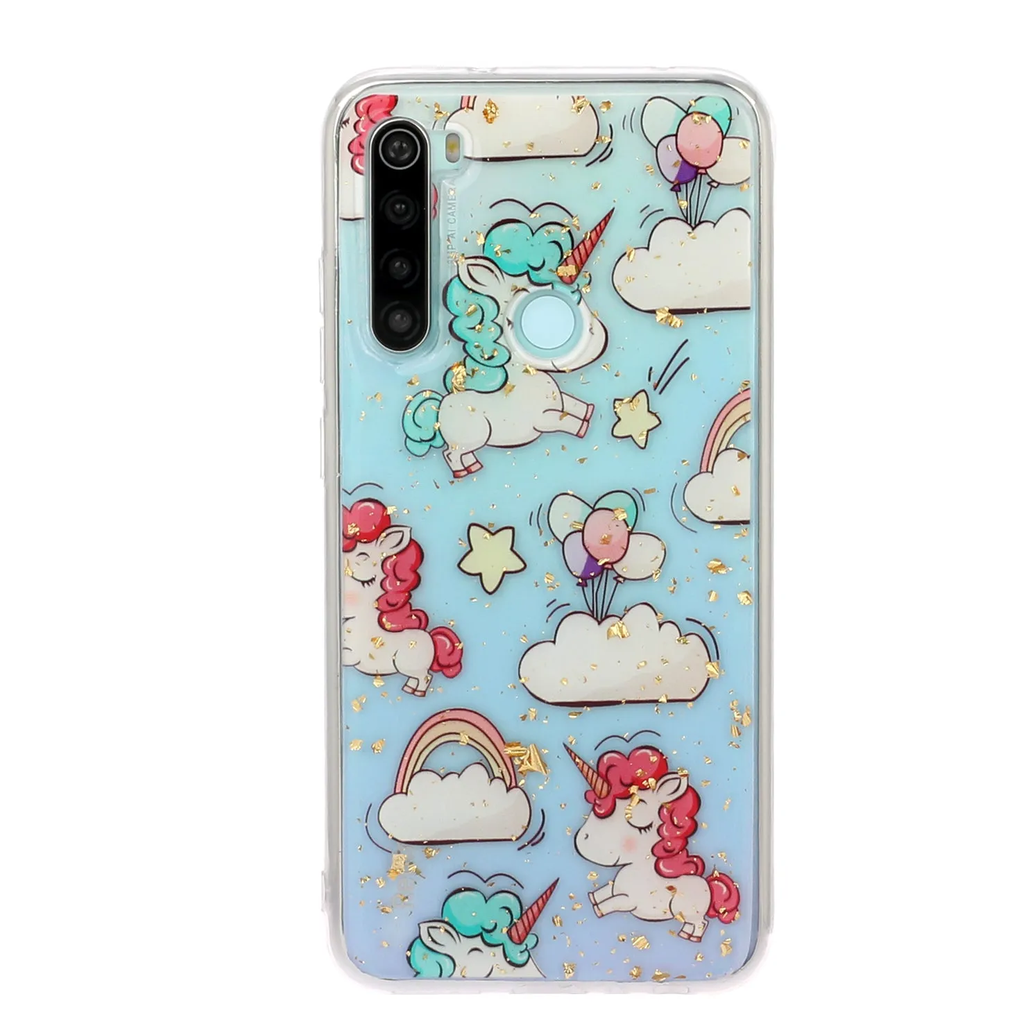 For Redmi Note 8 / Redmi Note 8 Pro Cellphone Cover Beautiful Painted Pattern Comfortable Wear TPU Phone Shell 9