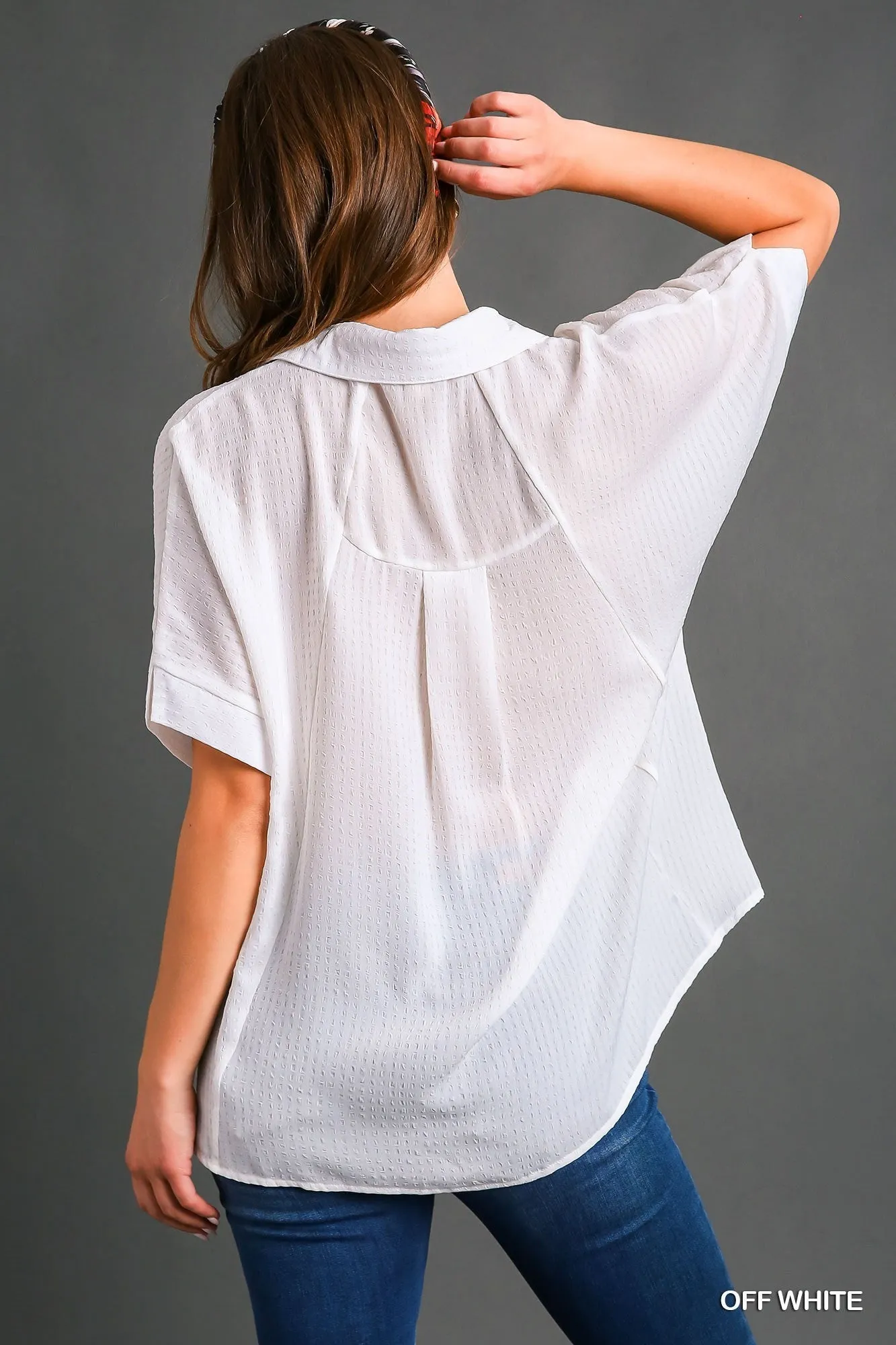 Free To Explore Textured Top