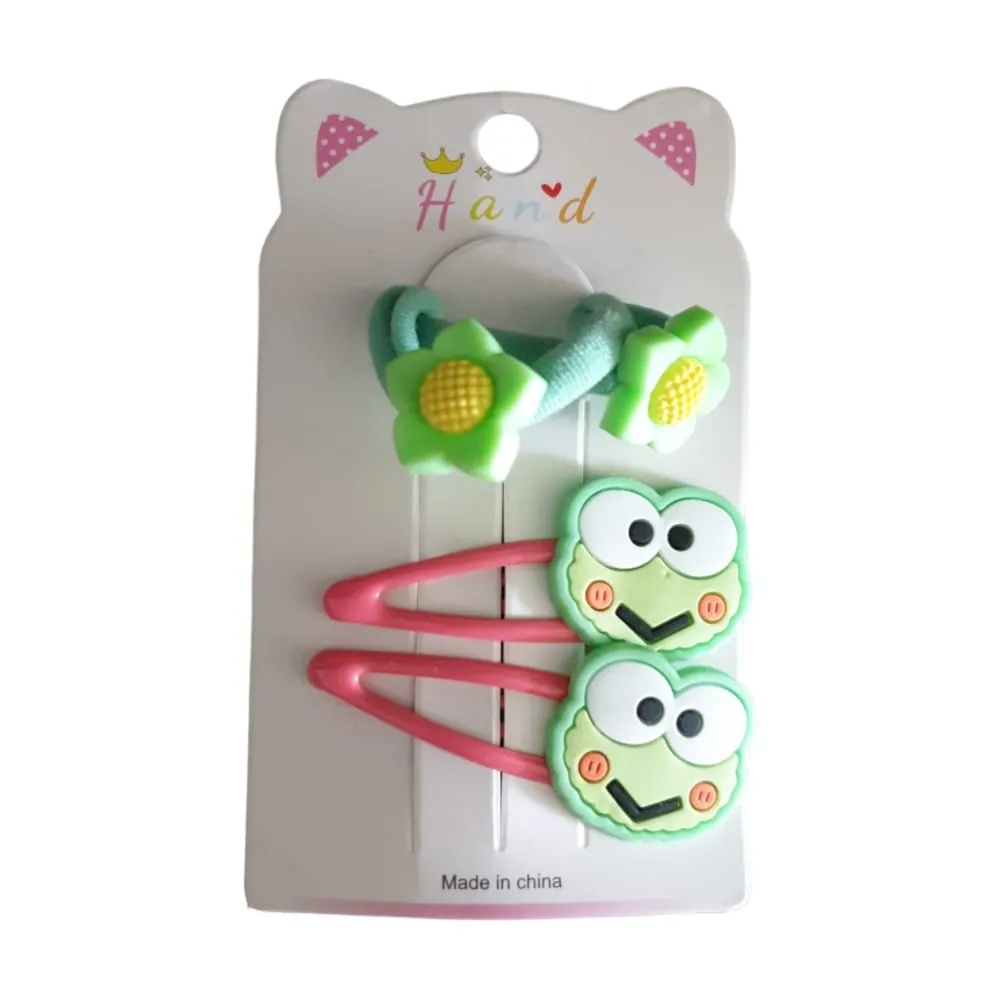 Frog Hairpins & Hair Ties