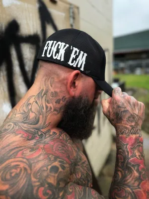 FUCK EM SIDE STYLE FLEXFIT HAT