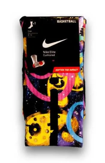Galaxy Paisley Custom Elite Socks