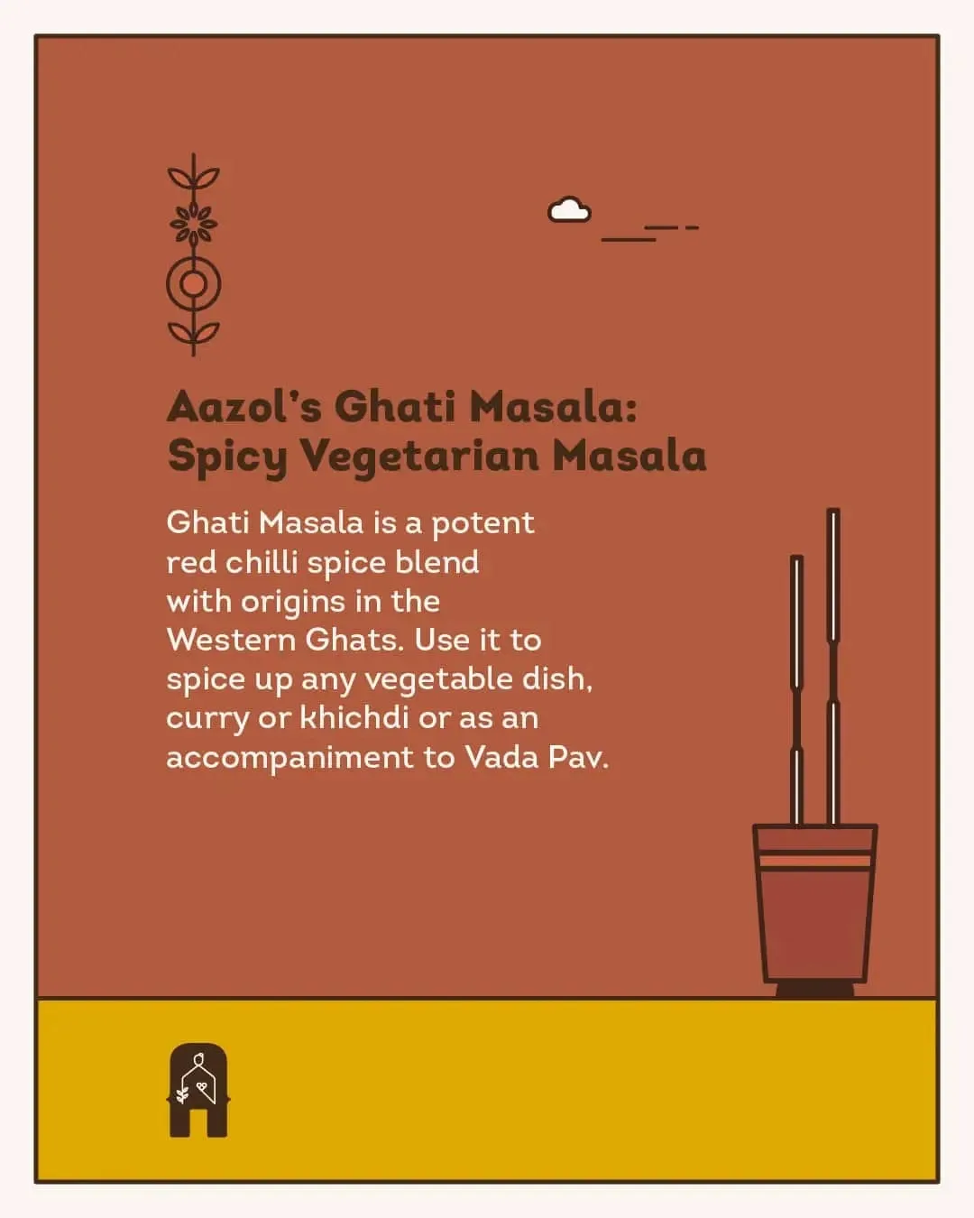 Ghati Masala: Spicy All-purpose Masala - 100g