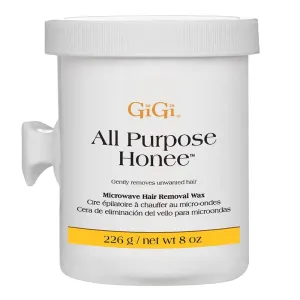 GIGI All Purpose Honee Microwave Wax (8oz/226g)