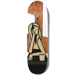 Girl Skateboards Simon Bannerot Contemplation One Off Loveseat Shaped Skateboard Deck - 9.00