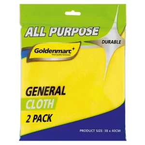 Goldenmarc All Purpose Cloths 2 Pack
