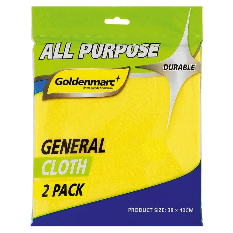 Goldenmarc All Purpose Cloths 2 Pack