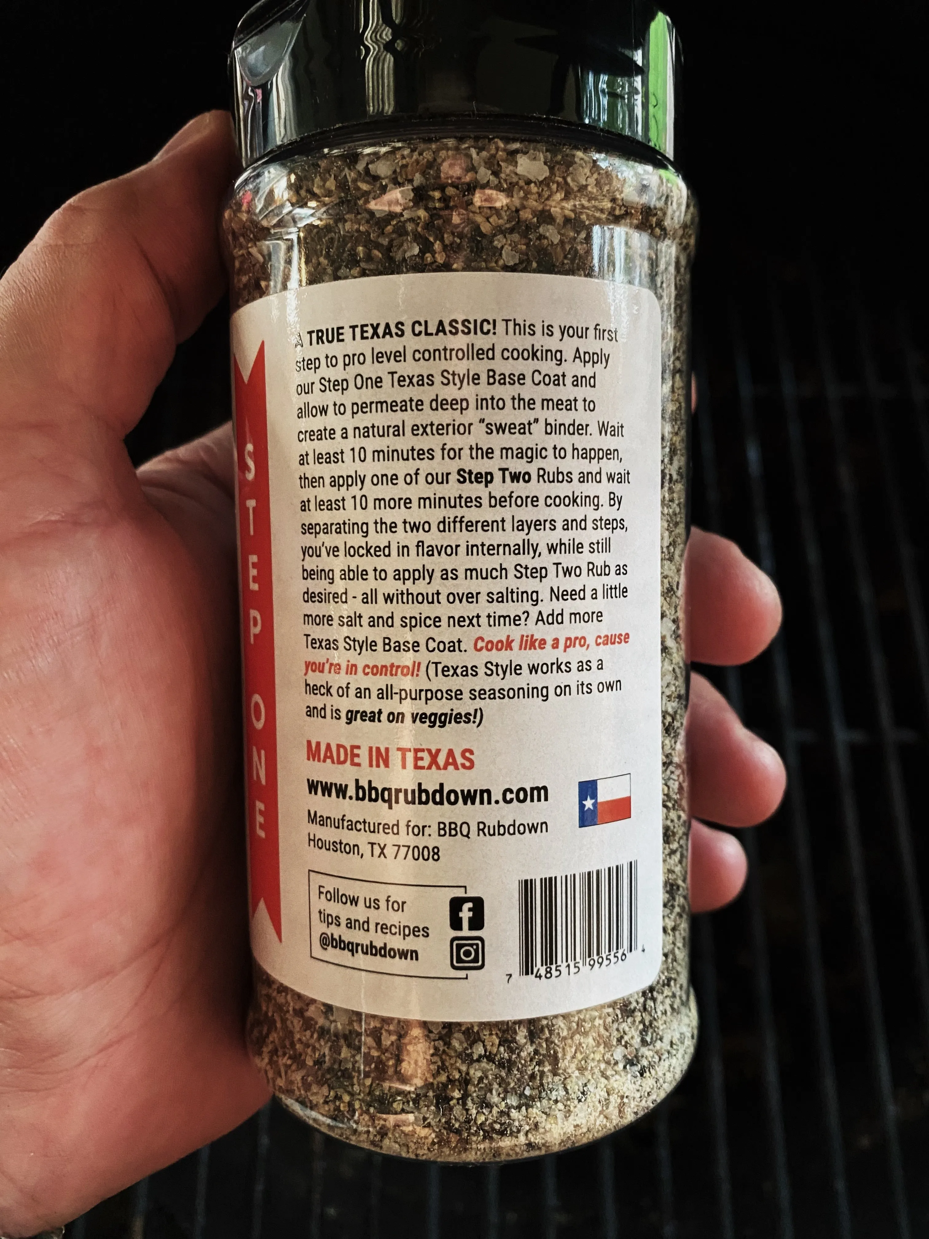 Good Ol’ Texas Style All Purpose- Step One