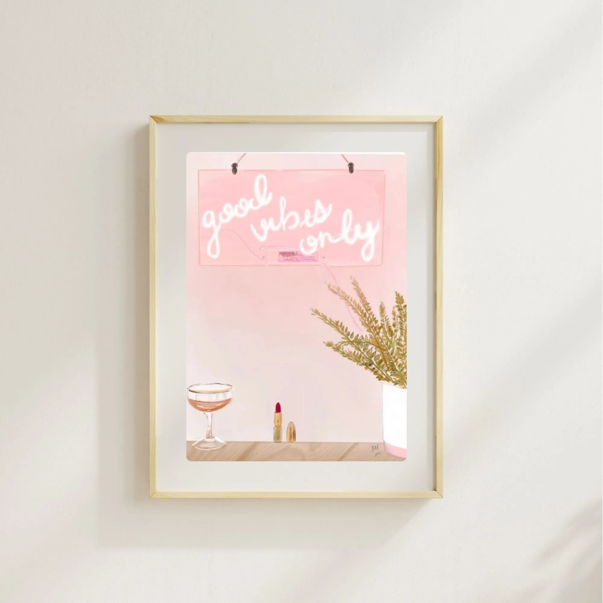 GOOD VIBES - Art Print