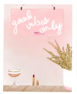 GOOD VIBES - Art Print