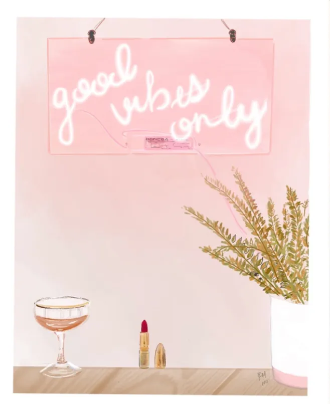 GOOD VIBES - Art Print
