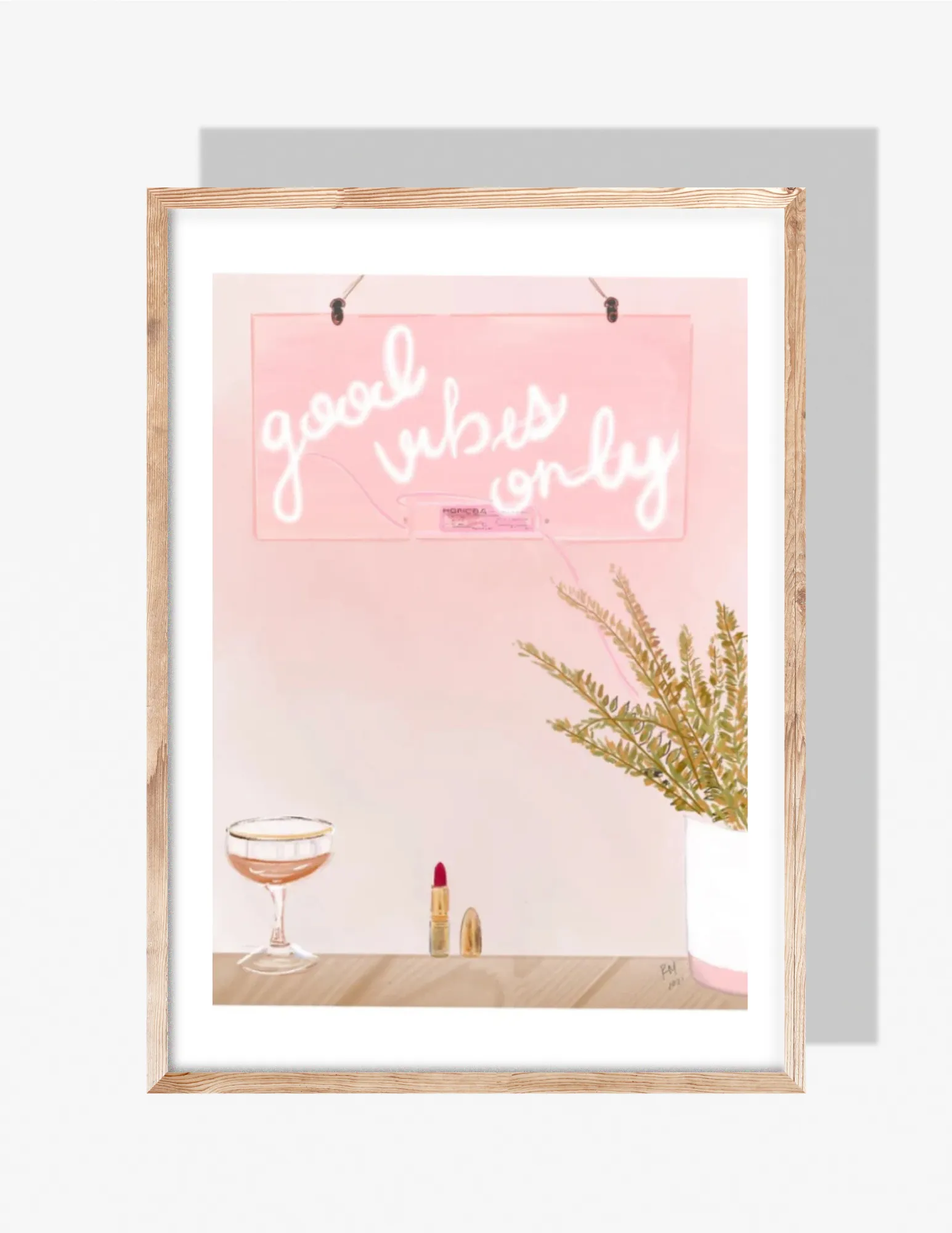 GOOD VIBES - Art Print