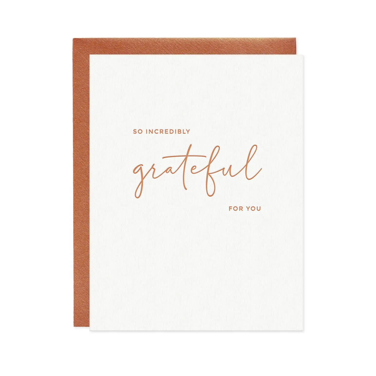 Grateful For You Card