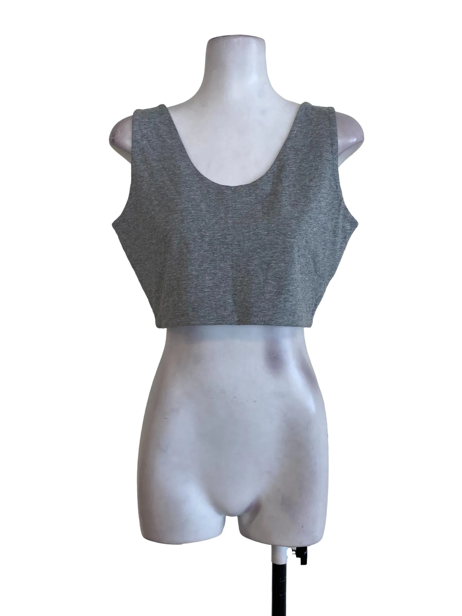 Grey Textured Top