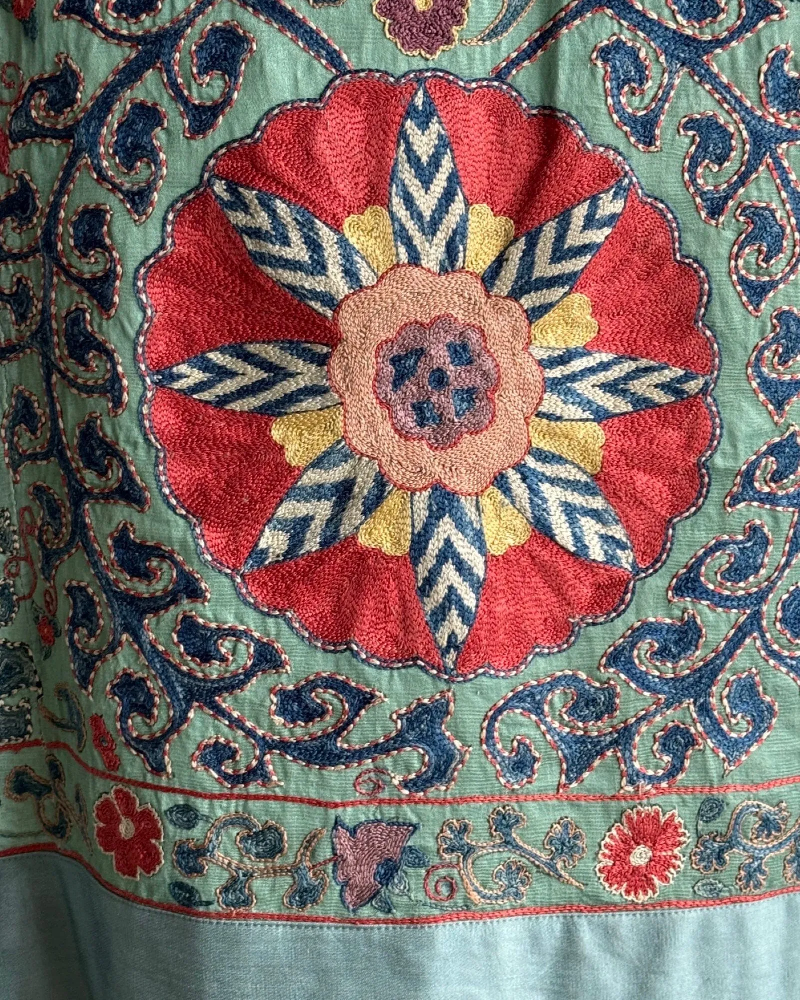 Hand Stitched Suzani (CSSU087424 |  80x100")
