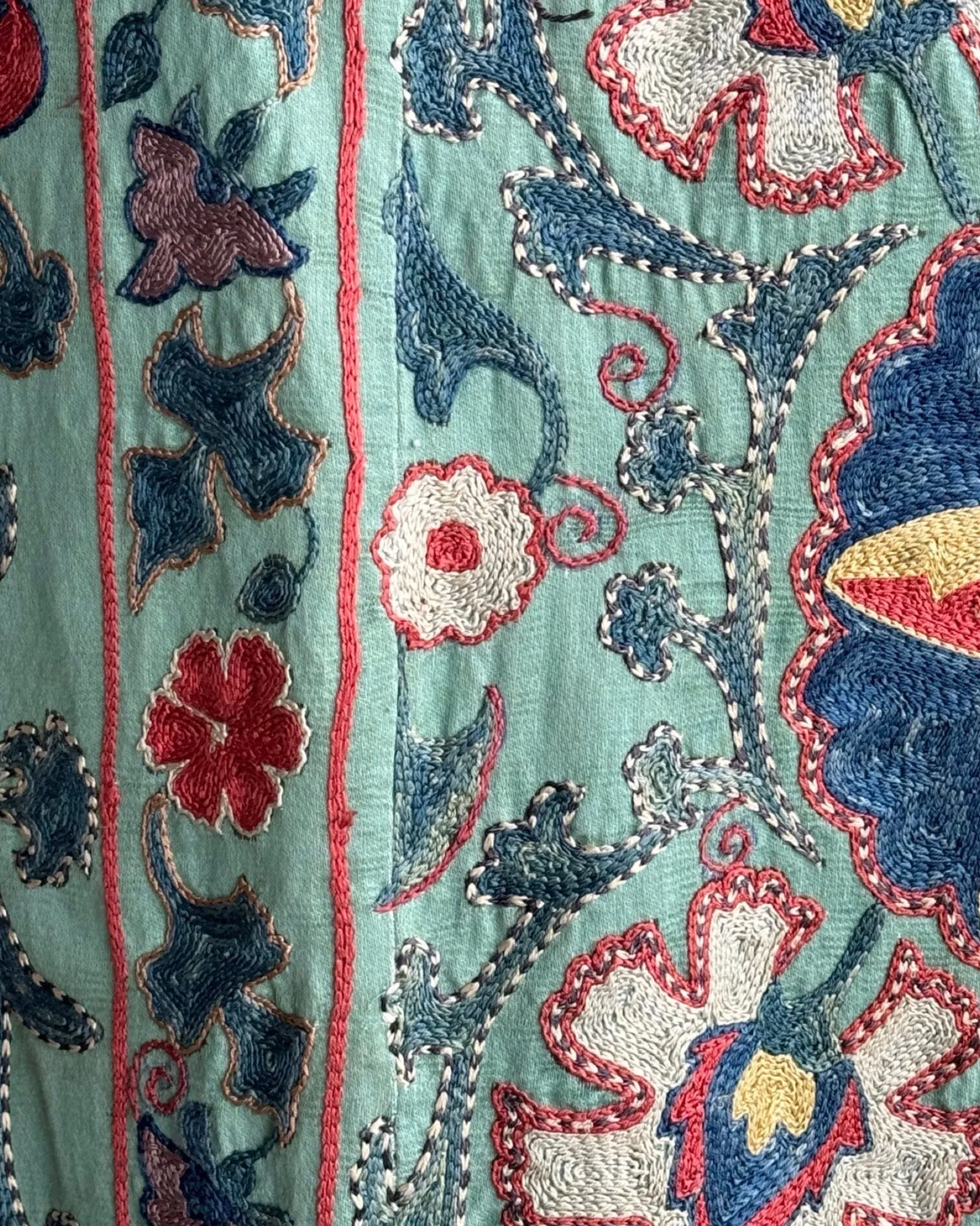 Hand Stitched Suzani (CSSU087424 |  80x100")