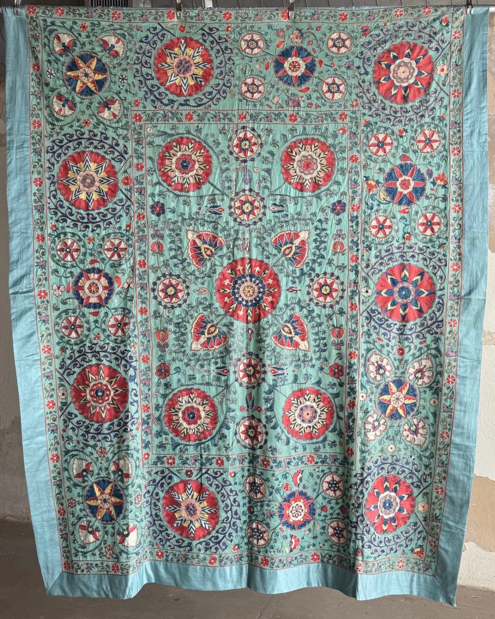 Hand Stitched Suzani (CSSU087424 |  80x100")