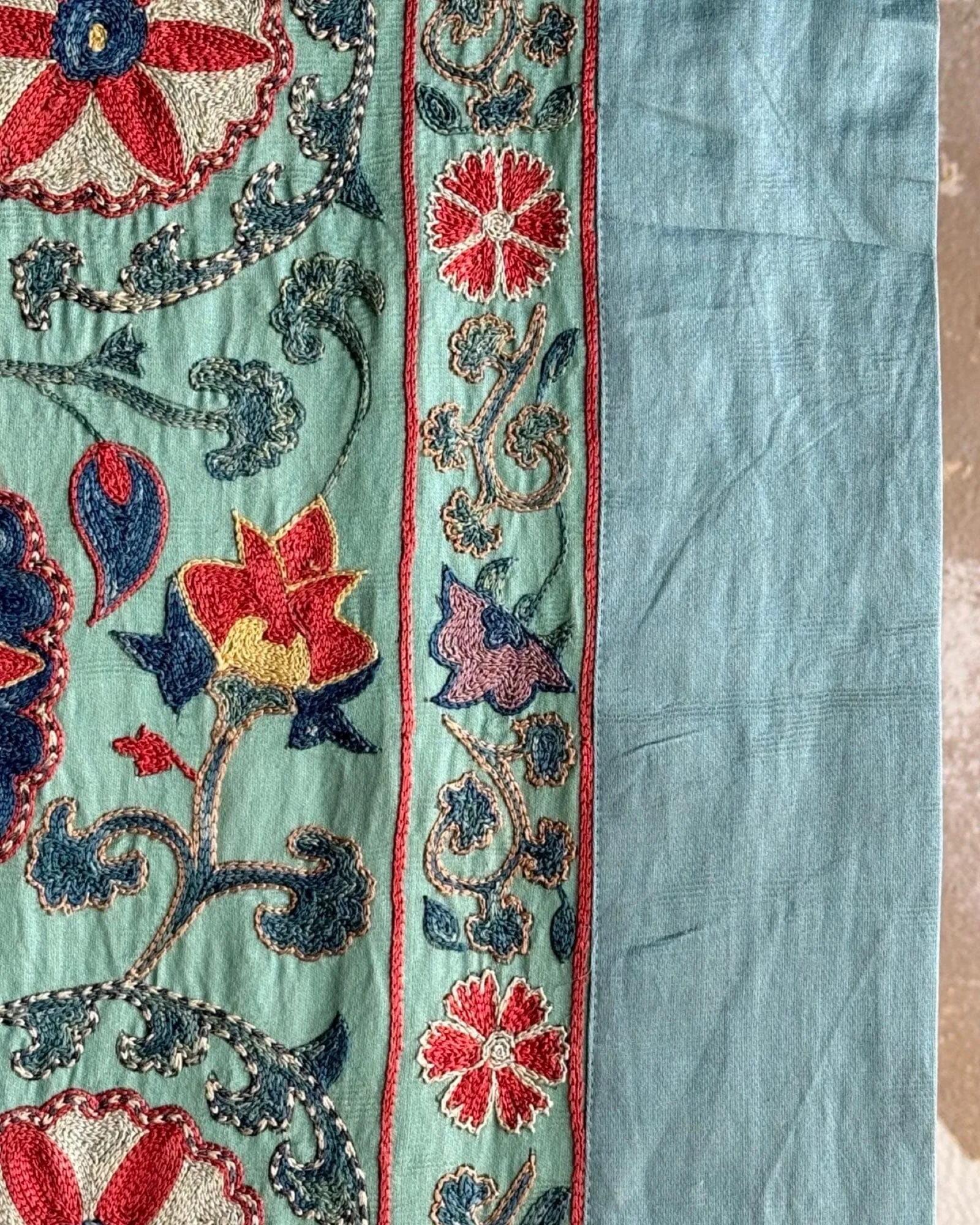 Hand Stitched Suzani (CSSU087424 |  80x100")