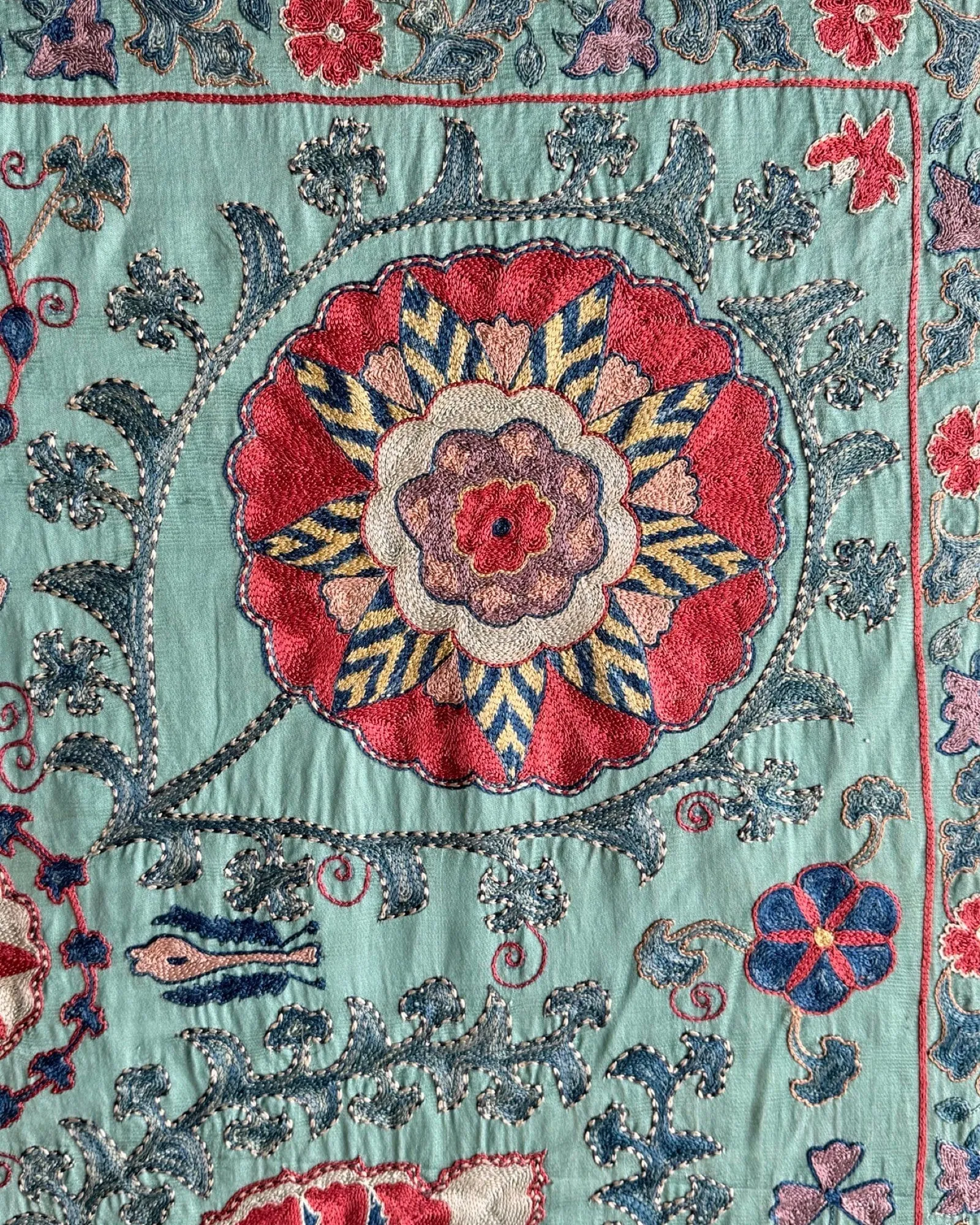 Hand Stitched Suzani (CSSU087424 |  80x100")
