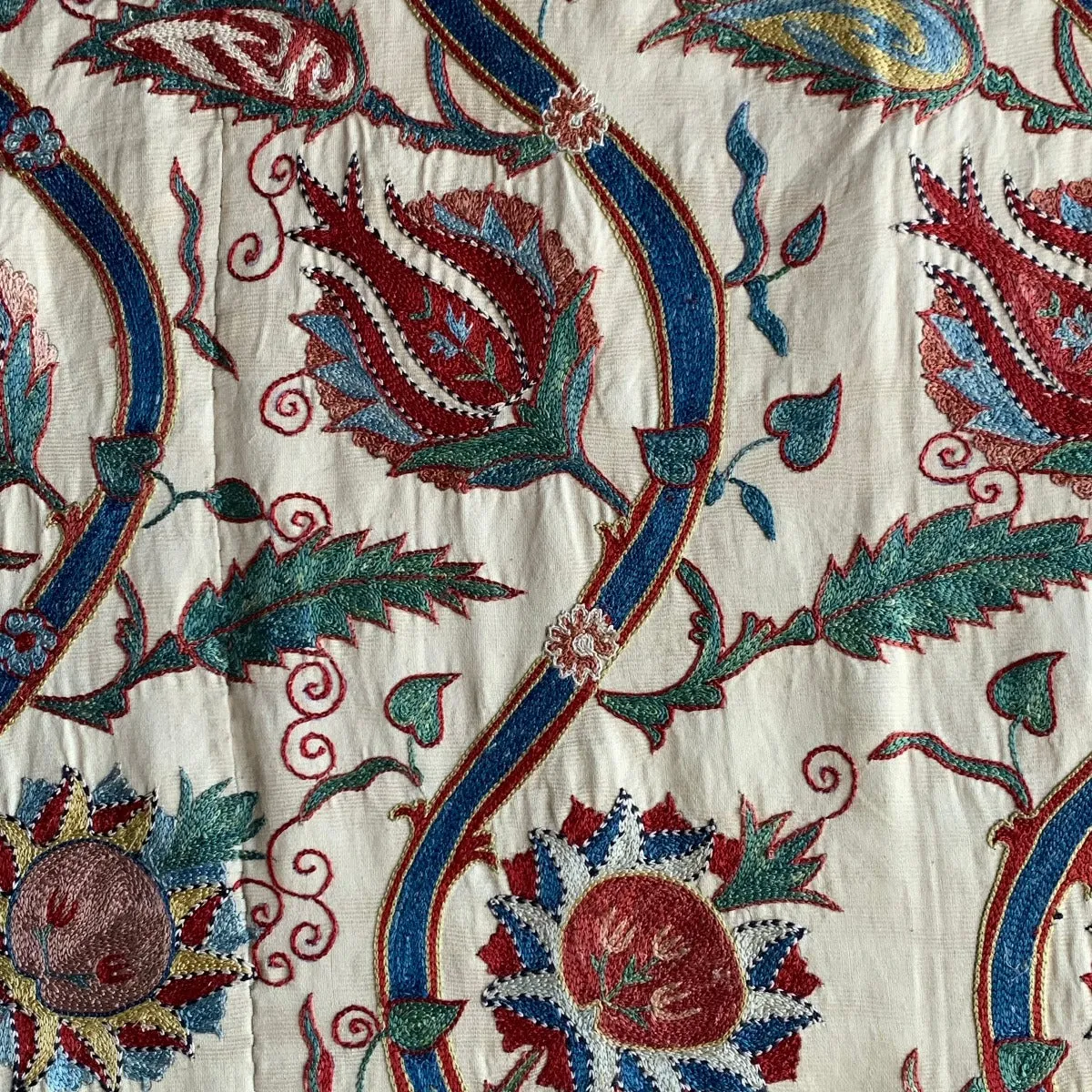 Hand Stitched Suzani (CSSU221922| 62 x 75 1/2")