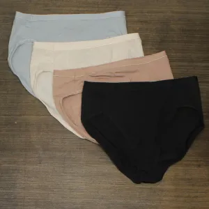 Hanes Premium 4pk Cool & Comfortable Microfiber Hi-Cut With X-Temp Black XL