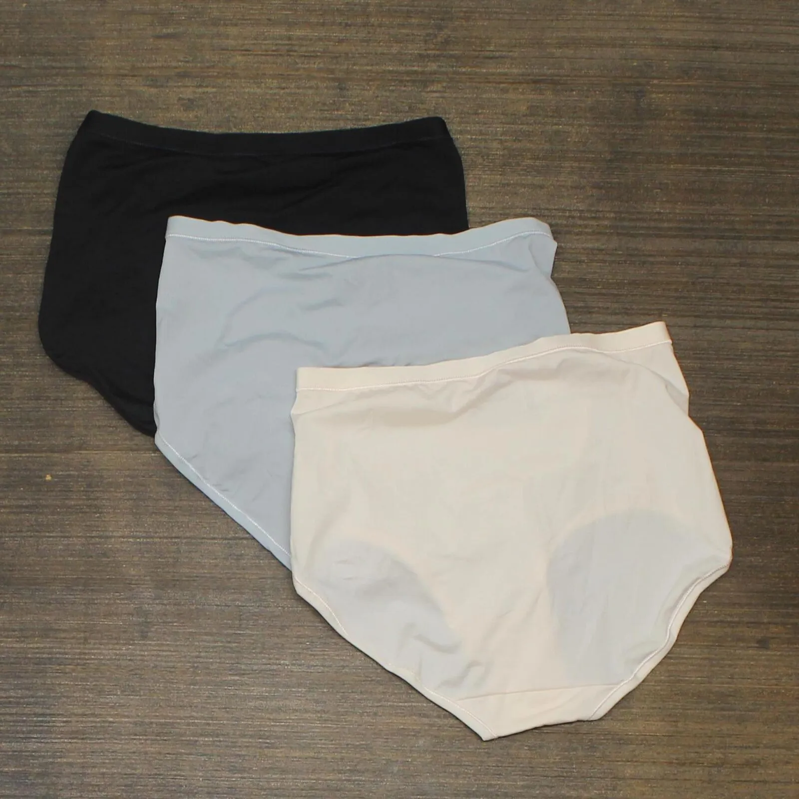 Hanes Premium Cool & Comfortable 3pk Microfiber Briefs I440AS Basic Colors 7