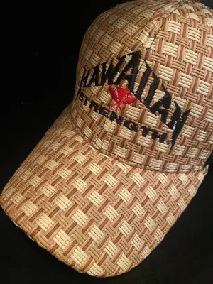 Hawaiian Strength Weave Curved Trucker
